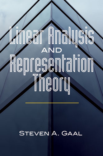 Linear Analysis and Representation Theory