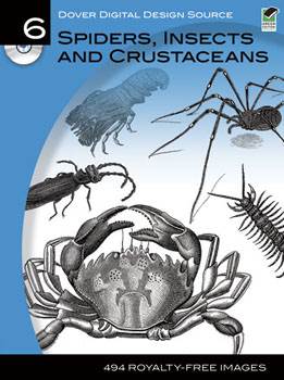 Dover Digital Design Source #6: Spiders, Insects and Crustaceans