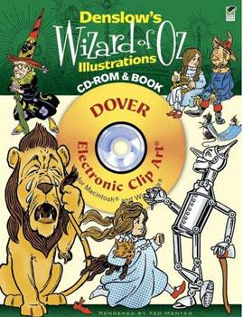 Denslows Wizard of Oz Illustrations CD-ROM and Book
