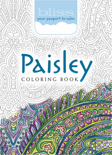 BLISS Paisley Coloring Book