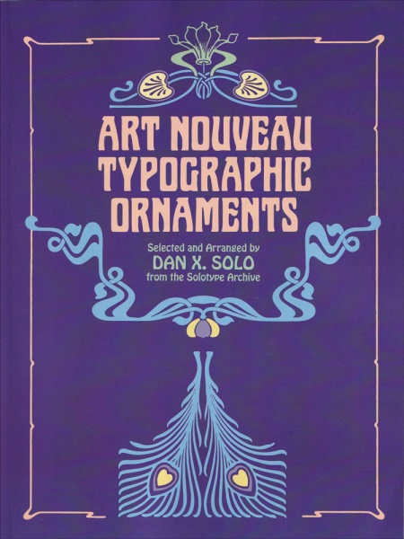 Art Nouveau Typographic Ornaments